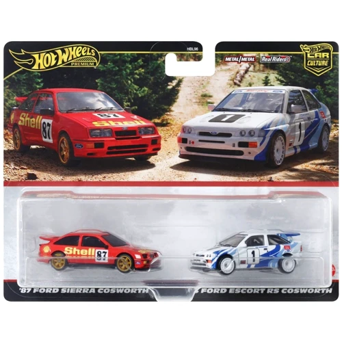 Набір із 2-х колекційних машинок Hot Wheels Car Culture 1:64 в асортименті (HBL96): Матеріал метал