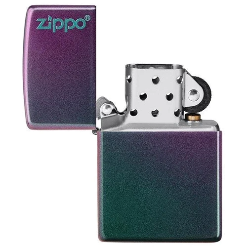 Зажигалка Zippo Reg Iridescent Matte Logo (49146 ZL) фото 4