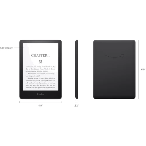 Електронна книга Amazon Kindle Paperwhite 11th Gen. 16GB Denim: Екран 6.8" E Ink (1448x1072)
