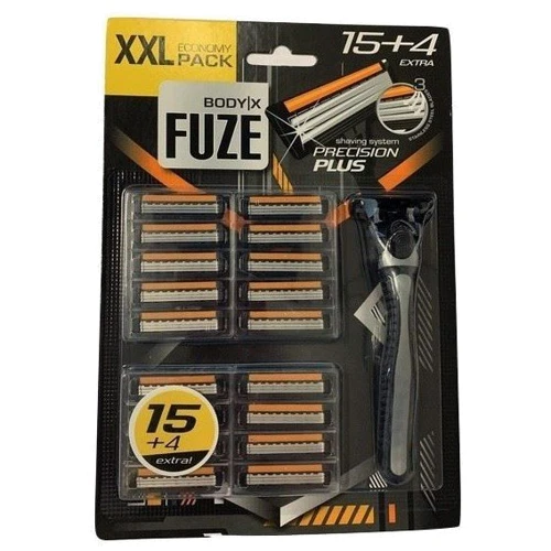 Body-X Fuze Станок для бритья 15 + 4 запаска (KSM15749)