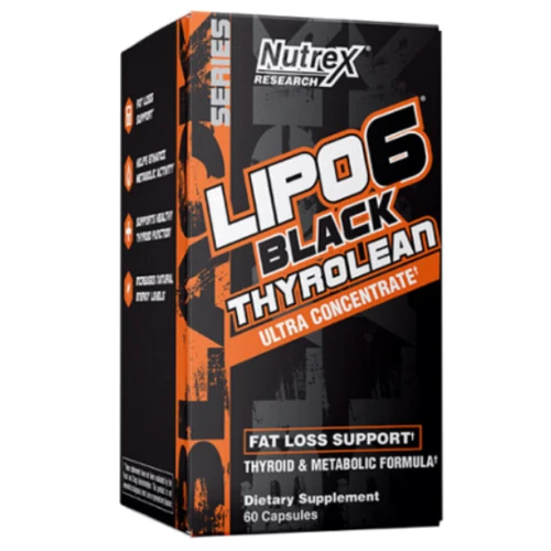 Nutrex Lipo-6 Black Thyrolean 60 caps / 60 servings