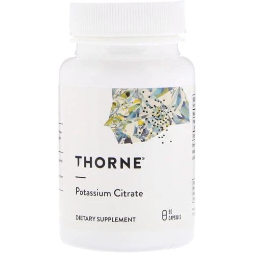 Thorne Research Potassium Citrate 90 Veg Caps Калий цитрат