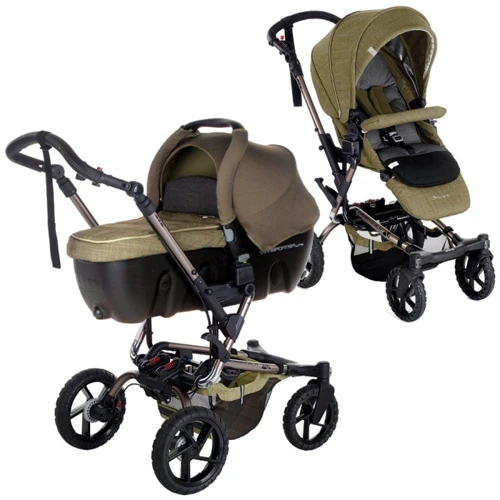 Универсальная коляска 2 в 1 Jane Crosswalk Transporter Lite S91 (зелёный)