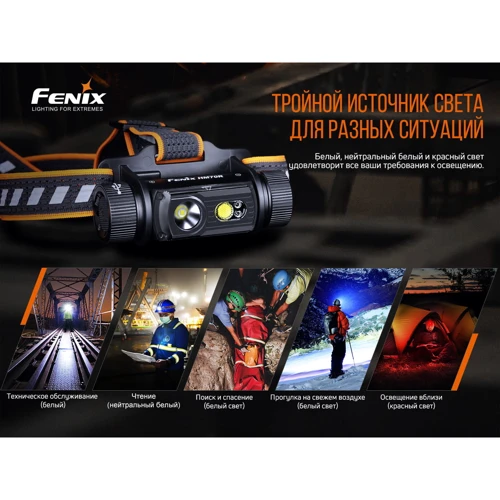 Фонарь туристический Fenix HM70R фото 10