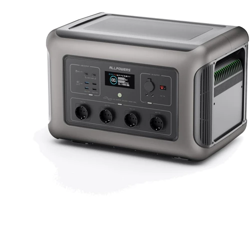 Зарядная станция Allpowers R3500 3168Wh 3500W LiFiP04 Grey: Емкость аккумулятора, Вт/ч 3168