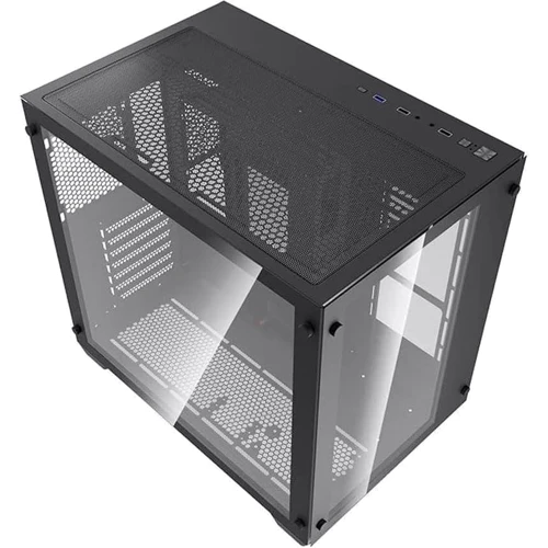 Корпус DarkFlash C285P Black: Типоразмер Midi-Tower