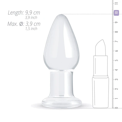 Анальная пробка Gildo Glass Buttplug №24