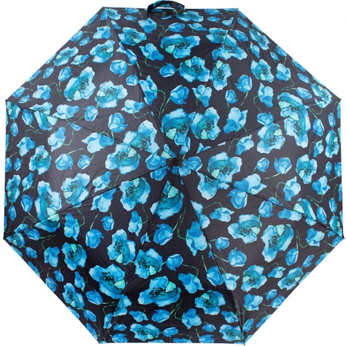 Зонт женский полуавтомат Happy Rain черный (U42303-3)