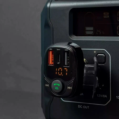 Автомобільний FM-трансмітер модулятор Proove FM Launcher Power PD-01 2USB+Type-C фото 5