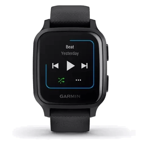 Смарт-часы Garmin Venu Sq Music Fitness Watch Black with Slate Bezel (010-02426-10): Тип гаджета Взрослые смарт часы