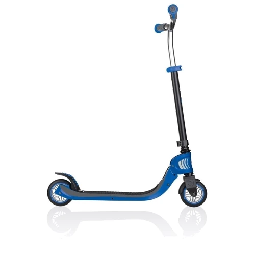 Самокат Globber серии Flow Foldable 125 черно-синий, до 100кг, 6+: Тип колес литые