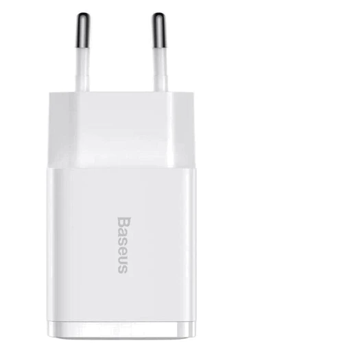 Зарядное устройство Baseus Wall Charger 2xUSB Compact 10.5W White (CCXJ010202): Количество USB-портов 2