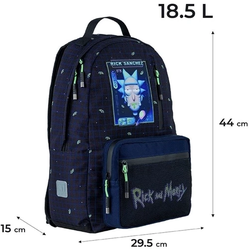 Рюкзак Kite Education teens 949L Rick & Morty (RM24-949L): Тип Для старшеклассников