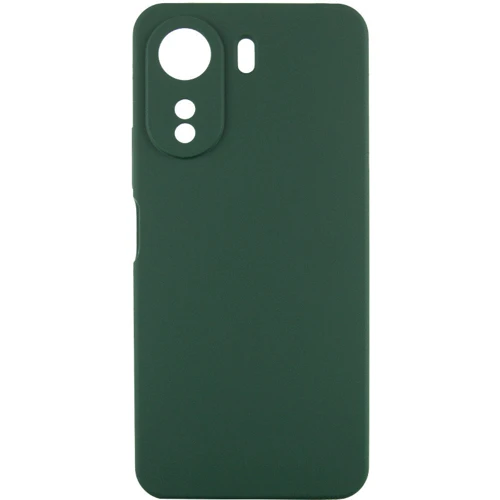 Чехол для телефонов TPU Case Getman Liquid Silk Full Camera Dark Green for Xiaomi Redmi 13C / Poco C65