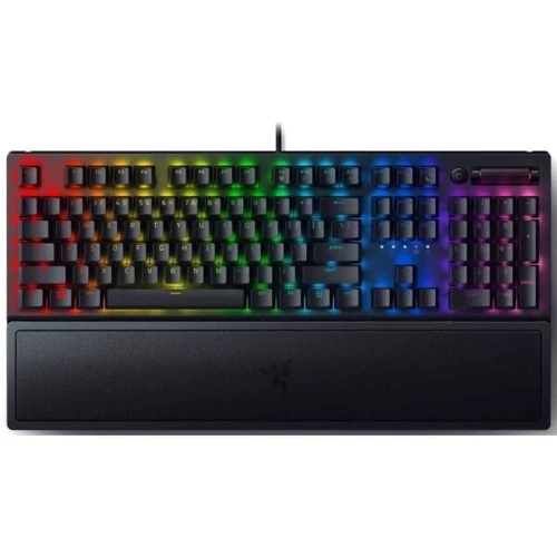 Клавіатура Razer BlackWidow V3 Green Switch USB Black (RZ03-03540800-R3R1): інтерфейс підключення USB