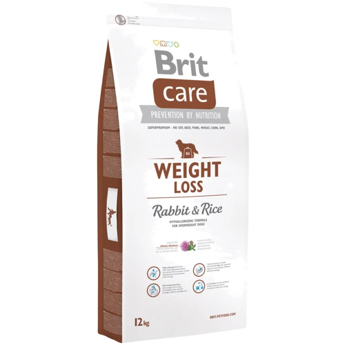 Сухой корм для собак с лишним весом Brit Care Weight Loss Rabbit & Rice с кроликом 12 кг (8595602510313)