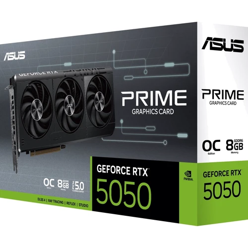 Видеокарта ASUS GeForce RTX 5050 8GB PRIME OC (PRIME-RTX 5050-O8G) UA