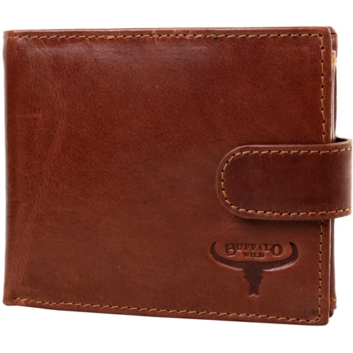 Чоловіче портмоне Buffalo Wild коричневе (DNKN992L-VTU-brown)