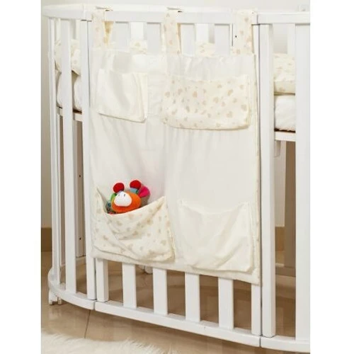 Постільний комплект Twins Evo Angel Baby 4073-A-010 beige 8 ел. білий/беж