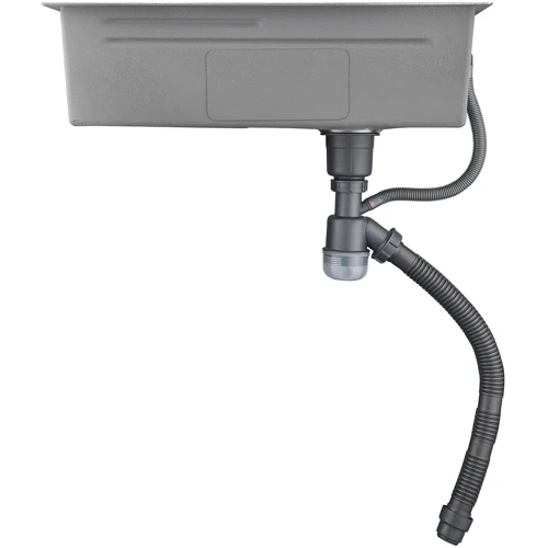 Кухонная мойка Lefton Single Bowl Honeycomb Embossed Anti-scratch Kitchen Sink-KS2201 Brushed Nickel: Габариты чаши (ШxГxВ), см 70.4x36.4x21.5