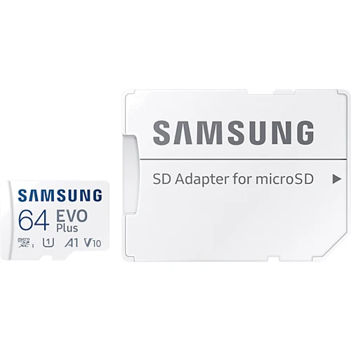 Карта пам'яті Samsung 64GB microSDXC Class 10 UHS-I U1 Evo Plus + adapter (MB-MC64KA/RU) фото 5