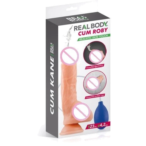 Кончающий фаллоимитатор Real Body - Cum Roby