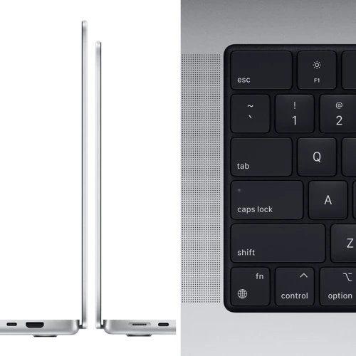 Apple Macbook Pro 14" M1 Pro 1TB Silver (MKGT3UA/A) 2021: Обсяг накопичувача 1 ТБ (SSD)