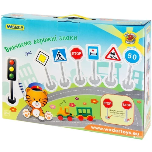 Набор машинок Wader 12 шт и карта 39243: Производитель Wader