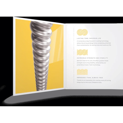 Струна для гитар Комплект струн D'addario XSE0946 XS Coated Electric Guitar Strings, Super Light Top Regular Bottom (09-46): В комплекте Набор из 6 струн