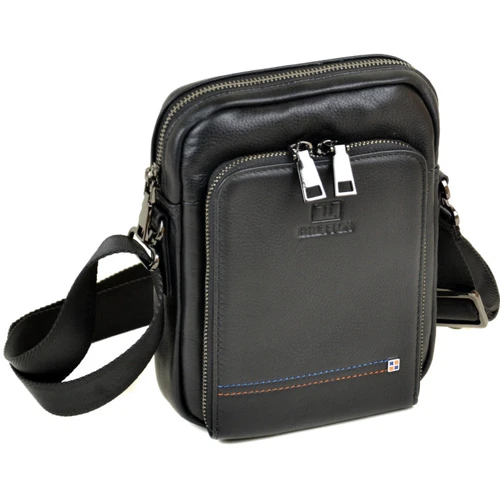 Чоловіча сумка планшет Bretton чорна (30625 black)