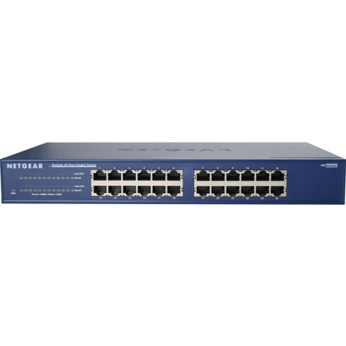 Сетевой коммутатор Netgear JGS524: Порты только Gigabit Ethernet (10/100/1000)