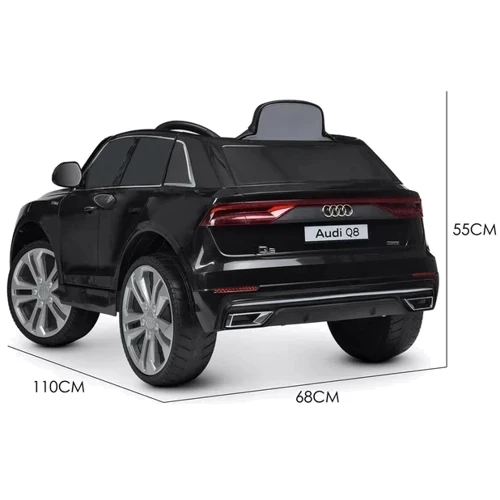 Детский электромобиль Джип Bambi Racer Audi Q8, черный (JJ2066EBLR-2): Вес, кг 14.5