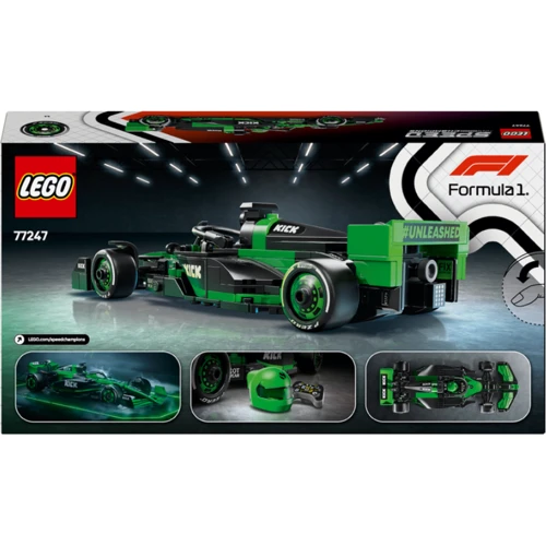 Конструктор LEGO Speed Champions Автомобиль для гонок KICK Sauber F1 Team C44 259 деталей (77247) фото 6