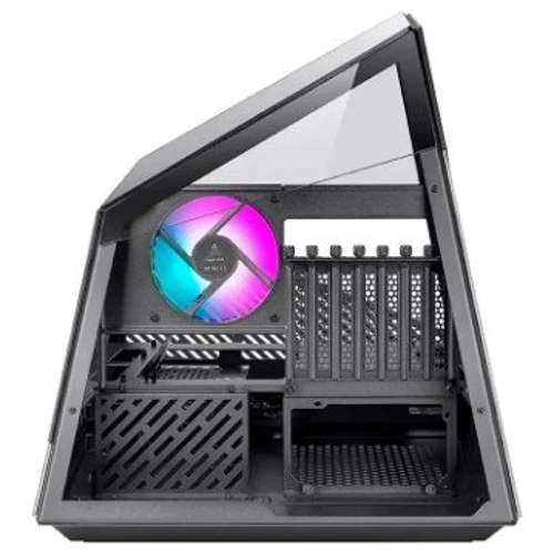 Корпус AZZA MESA (CSAZ-811): Материал передней панели металл и закаленное стекло