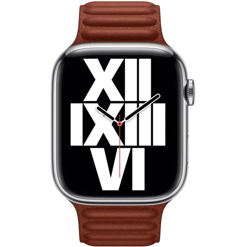 Аксессуар для Watch Apple Leather Link Umber S/M (MP853) for Apple Watch 42/44/45/49mm: Производитель Apple