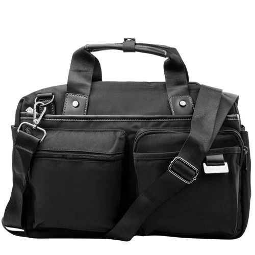 Мужская сумка мессенджер Tekstyl черная (VT-2348-black): Тип Сумки
