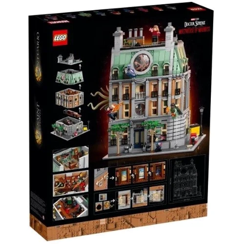 Конструктор LEGO Super Heroes Санктум Санкторум 2708 деталей (76218): Кількість деталей, шт. 2708