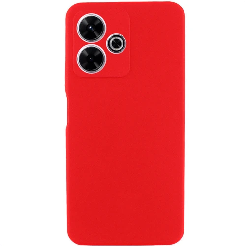 Чехол для телефонов Lakshmi Premium Case Silicone Cover Full Camera Red for Xiaomi Redmi 13 4G / Poco M6 4G