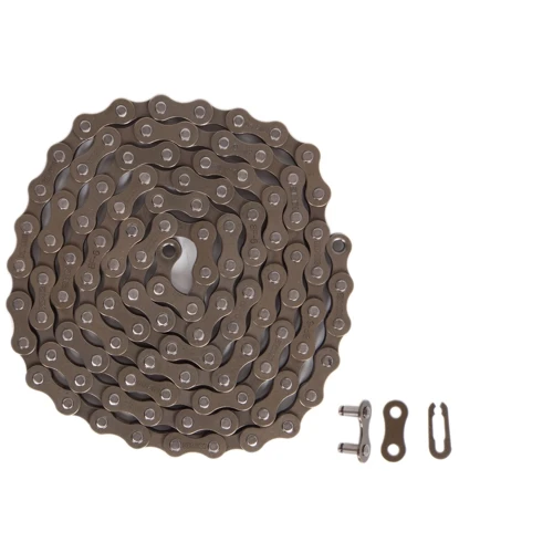 КМС S1 с замком (brown/brown) 1ск. 110зв. (CHA-199)