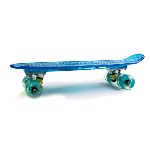 Penny Fish Skateboard Original Blue Музыкальная и светящаяся дека