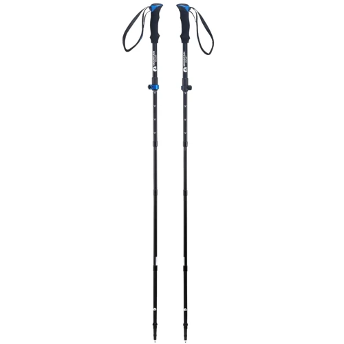 Треккинговая палка Mountain Goat Pro+ Black/Blue 43-130см (MG0007)