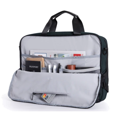 Сумка для ноутбуков Bagsmart 15.6" Black (BM0302001A001): Цвет черный
