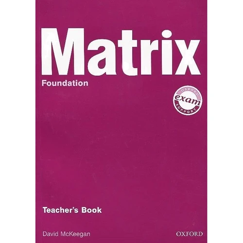 Matrix Foundation: Teacher's Book