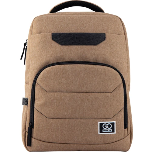 Рюкзак GoPack Сity 144-1 бежевый go20-144m-1