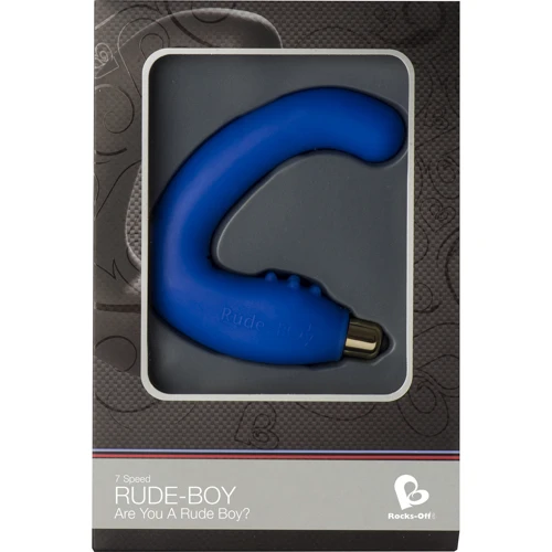 Стимулятор простаты Rocks-Off Rude-Boy, синий