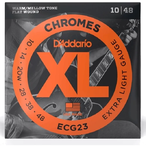 Струна для гітар Струни D'addario ECG23 XL Chromes Extra Light (10-48)