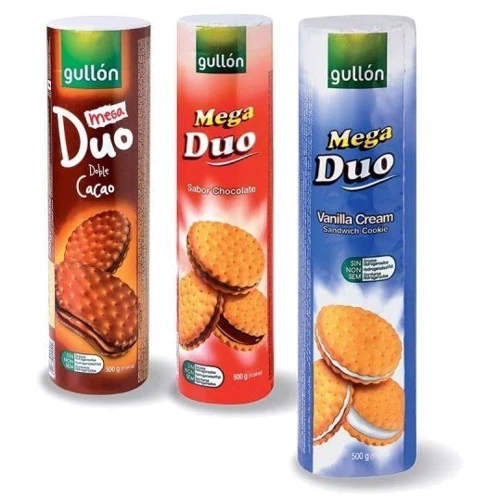 Печиво Gullon Mega Duo Chocolate 500 г (WT2798) фото 2