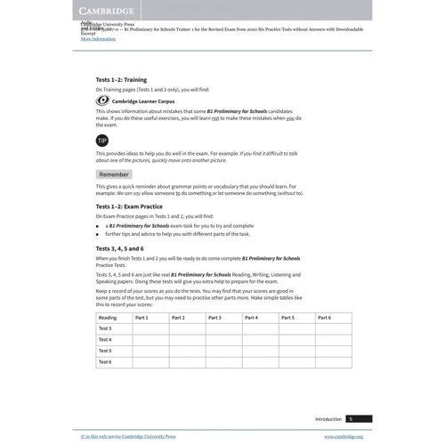 Trainer 1: Preliminary for Schools 2nd Edition (2020): Six Practice Tests with Answers and Teacher's Notes with Audio: Кількість сторінок 238
