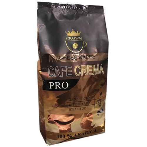 Кофе Crown Chess Kaffe Cafe Crema Pro, 1 кг (В зернах) (WT3830)