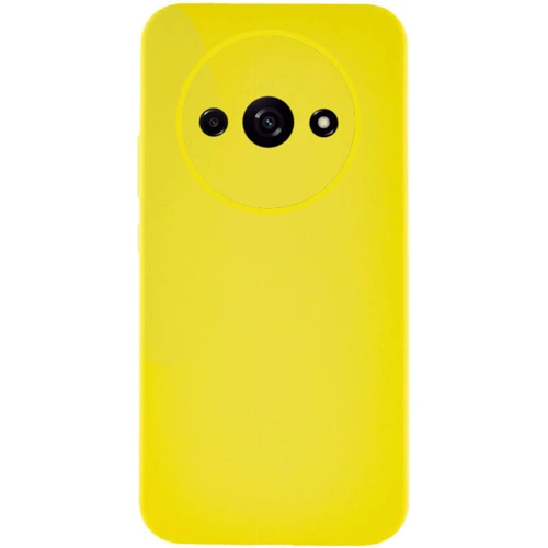 Чехол для телефонов Lakshmi Premium Case Silicone Cover Full Camera Yellow for Xiaomi Redmi A3